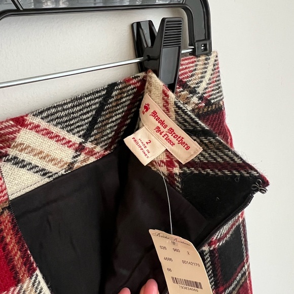 NWT Brooks Brothers Wool Pencil Skirt, 2 - Picture 8 of 8